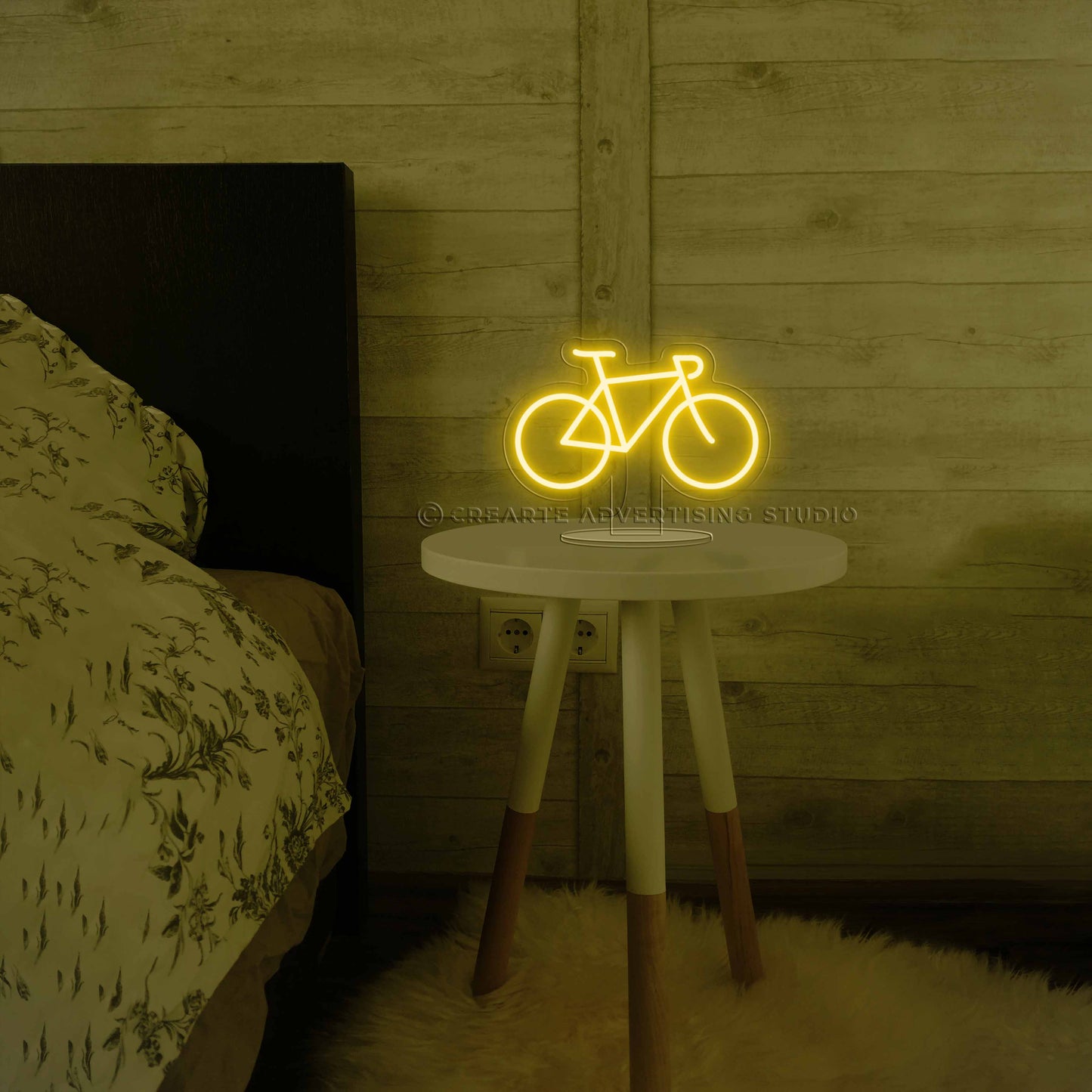 Road Bike Bedside Neon Sign Lamp