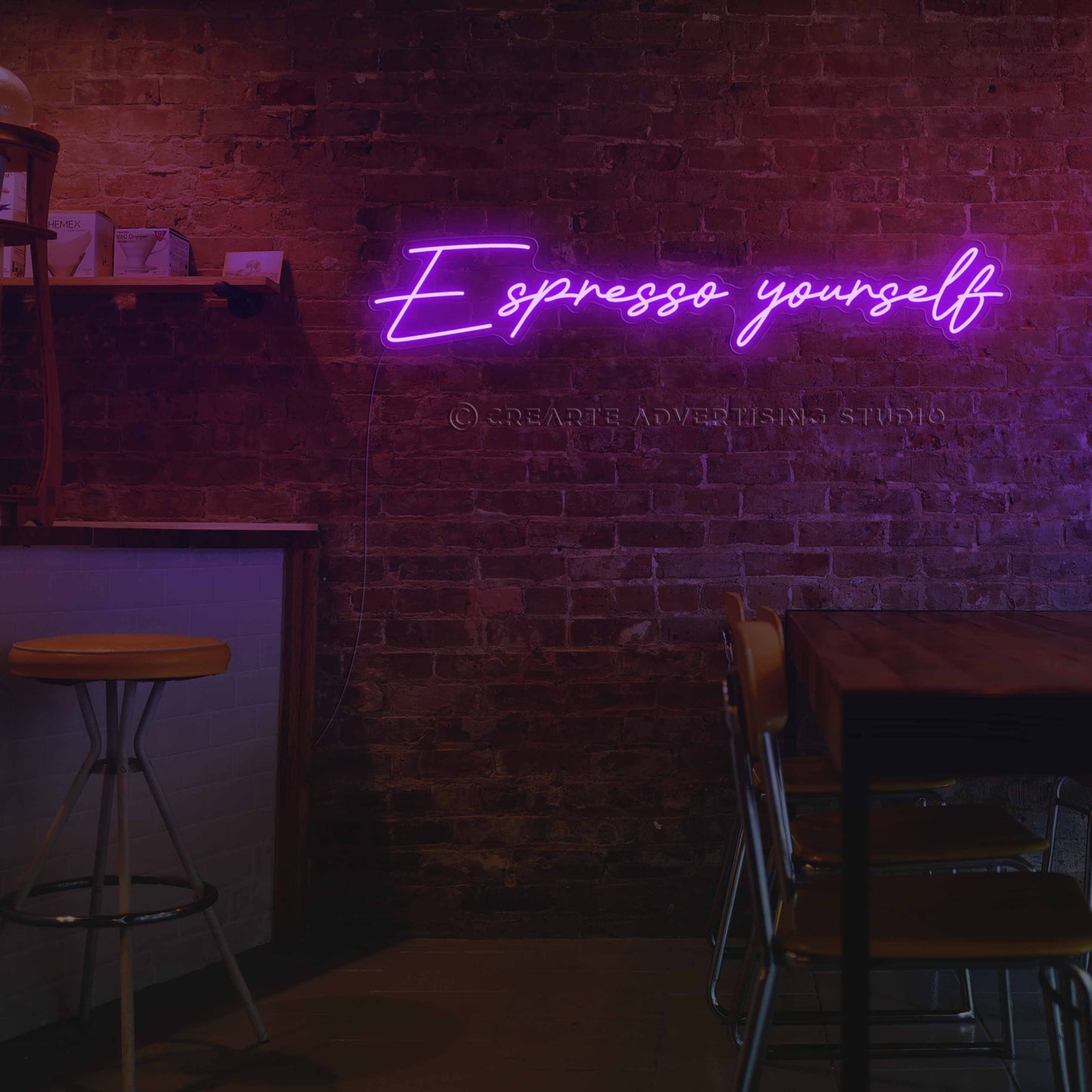 Espresso yourself Neon Sign
